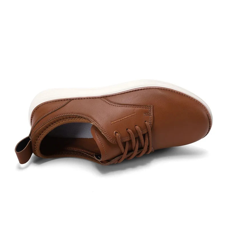 Men’s Casual Oxford Shoes with Cushioned Sole
