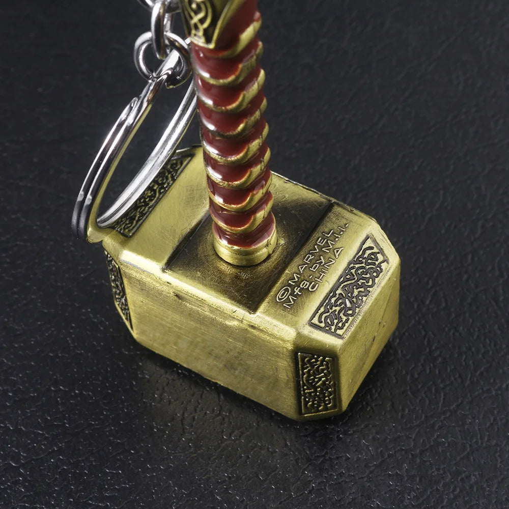 Mini Metal Hammer Keychain